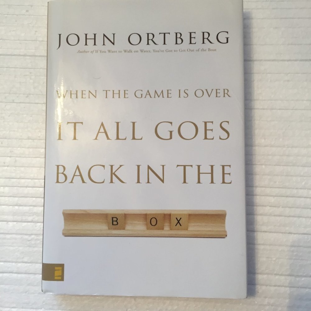When The Game is Over It All Goes Back In The Box - Hardcover - John Ortβ¦